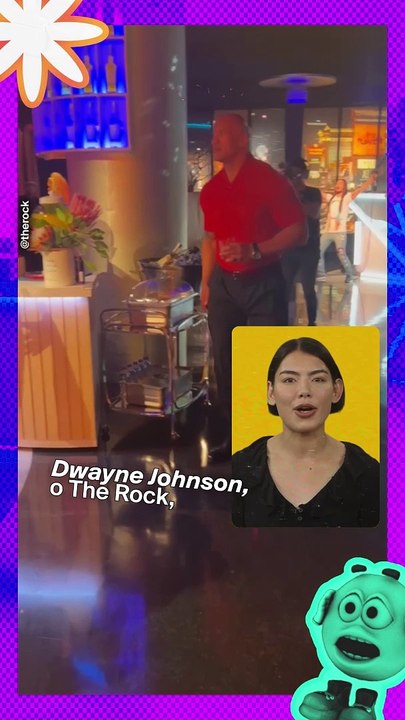 Uma surpresa de The Rock
