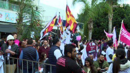 Kumamoto cierra precampaña en La Consti; insiste en unidad entre partidos de la mega alianza