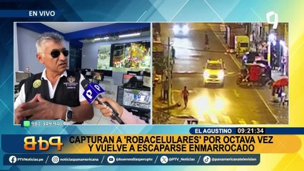 El Agustino: 'robacelulares' es capturado por octava vez, pero lo siguen liberando