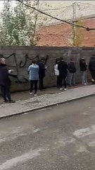 Colas para adquirir una entrada para el partido de Copa entre la Arandina y el Real Madrid.