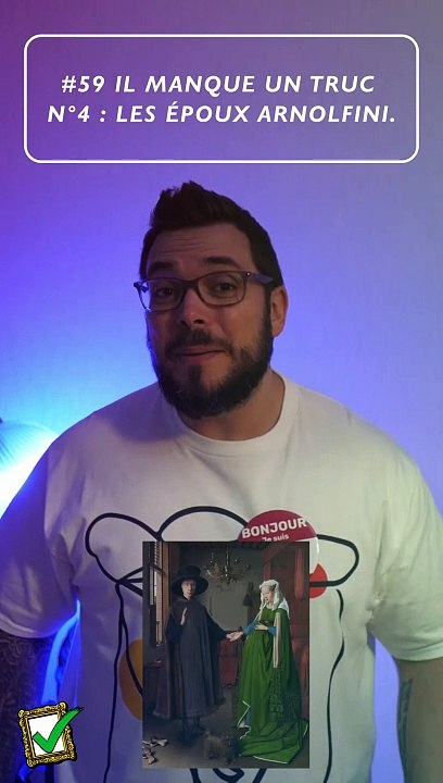 Il manque un truc N°4 : Les époux Arnolfini | Jan Van Eyck | Art&Facts