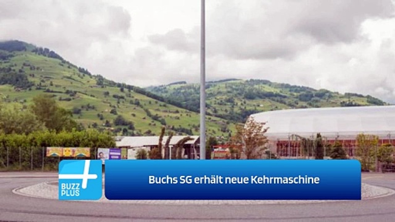 Buchs SG erhält neue Kehrmaschine