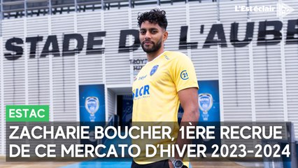 Zacharie Boucher signe en prêt à l’Estac