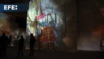 Los maestros holandeses iluminan la cantera de Carrières de Lumières