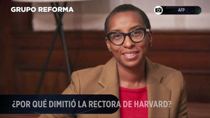 Renuncia la rectora de Harvard