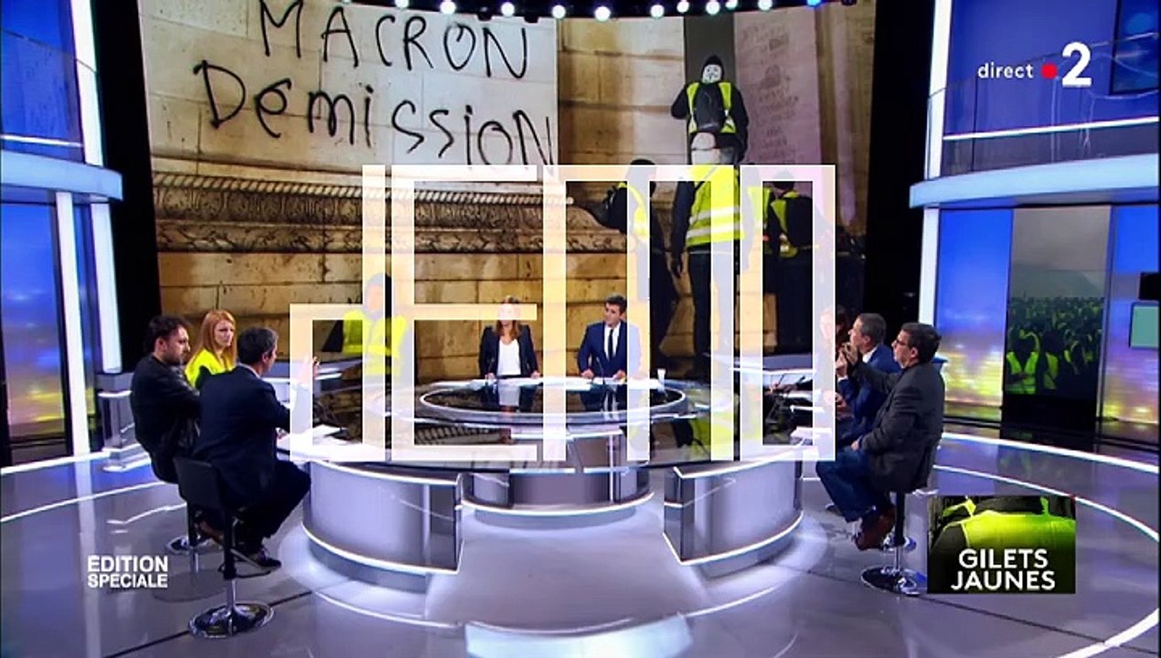 France 2 -  Coup de gueule de Francois RUFFIN.