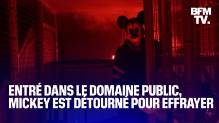 À peine entré dans le domaine public, Mickey est déjà détourné dans des films et jeux vidéos…pour faire peur