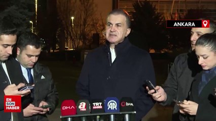 Ömer Çelik: Adaylarımızı 7 ve 15 Ocak'ta açıklayacağız