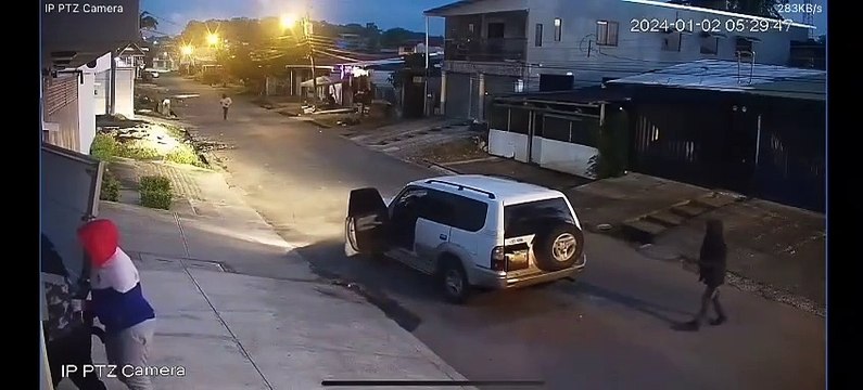 Video muestra momento en que encapuchados ingresan a casa de hondureño en Costa Rica