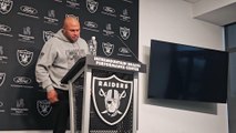 Raiders Pierce Wednesday Press Conference Before Broncos