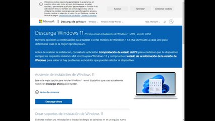 como crear un pendrive de instalación de Windows 11