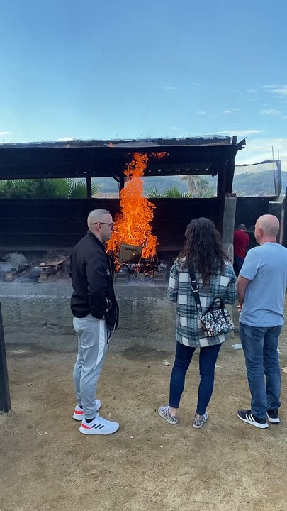 Burning At The Barbecue