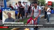 Solicitudes de migrantes en México aumentaron en 2023