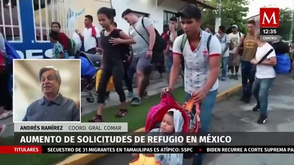 Solicitudes de migrantes en México aumentaron en 2023