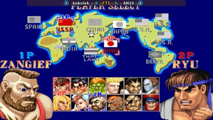 kokolek Vs AN10 - Street Fighter II' Champion Edition - FT5
