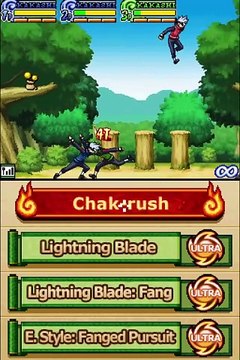 Naruto Shippuden: Shinobi Rumble online multiplayer - nds
