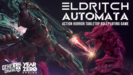 ELDRITCH AUTOMATA Tabletop Roleplaying Game - Pilot your own mecha in this psychological action horror TTRPG inspired by Evangelion, Pacific Rim, and Cosmic Horror.