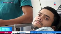 Migrante venezolano perdió sus piernas al caer del tren