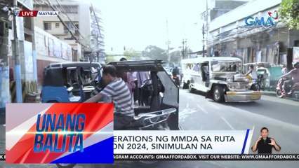 Clearing operations ng MMDA sa ruta ng Traslacion 2024, sinimulan na | UB