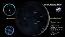 Watch Time-Lapse Of The Moon Phases In 2024