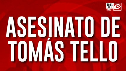 Asesinato de Tomás Tello: allanan viviendas de los acusados