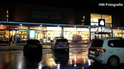 Overval op supermarkt Albert Heijn in Genemuiden