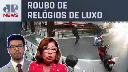 Suspeito de assaltar médico de Lula é preso em São Paulo; Kobayashi e Dora Kramer comentam