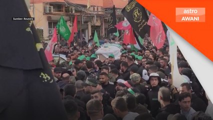 Solidariti kematian pejuang Hamas di Lubnan
