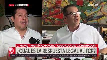 A Camacho no se le informó sobre la reunión convocada por los cívicos a Aguilera y Matkovic
