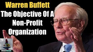 Warren Buffett | The Formation Of A Non-Profit Organization Depends On The Objective #Shorts