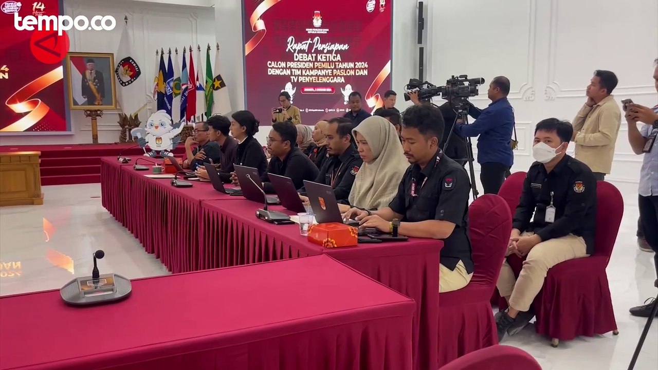 Daftar Panelis Debat Capres Ketiga di Istora Senayan