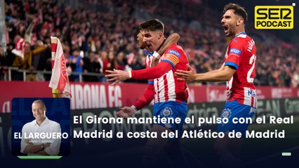 El Girona mantiene el pulso con el Real Madrid a costa del Atlético de Madrid