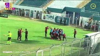 Operário leva gol de goleiro no jogo de estreia da Copinha