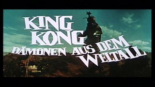 Godzilla vs. Megalon - West German Theatrical Trailer