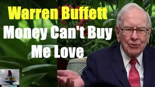 Warren Buffett | Money can't buy me love, I'll be very happy with only $100,000 per year | #shorts