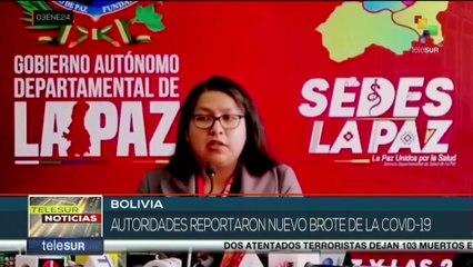 Autoridades bolivianas reportaron un nuevo brote de la Covid-19 en el país