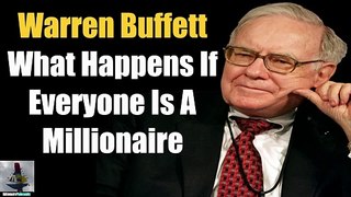 Warren Buffett | What Happens If We Make Everyone A Millionaire By Mailing Him_Her A Million Dollars | #shorts
