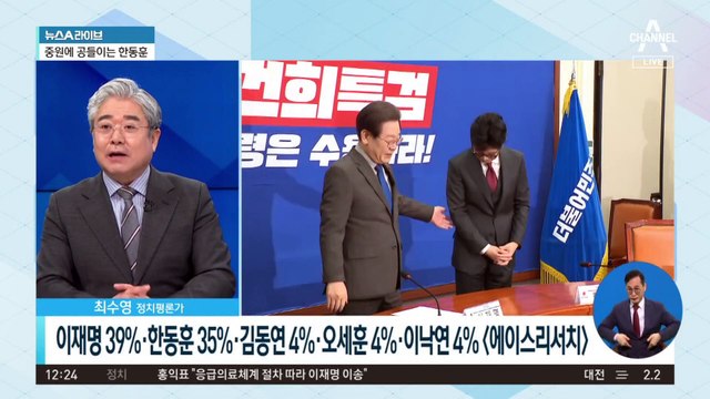 ‘한동훈 vs 이재명’ 총선 구도…사활 건 대권 전초전?