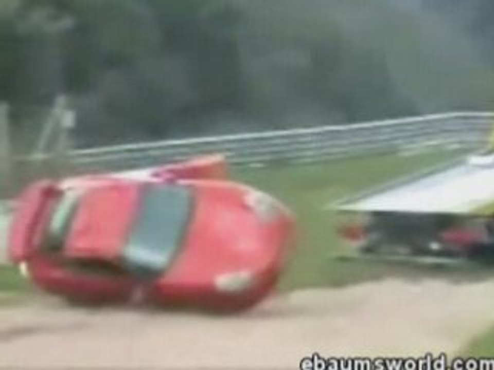 porsche crash
