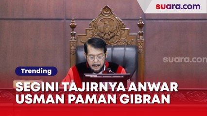 Punya Toyota Kijang Tua, Segini Tajirnya Anwar Usman Pamannya Gibran