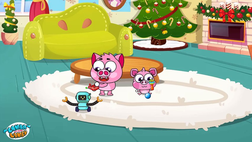 Baby Got Lost On Christmas - Safety Tips - Lamba Lamby English