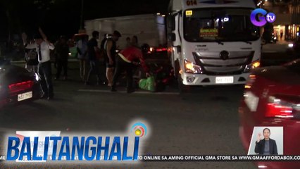 Rider, sugatan matapos sumalpok sa isang jeep sa Commonwealth Ave. Extension | BT