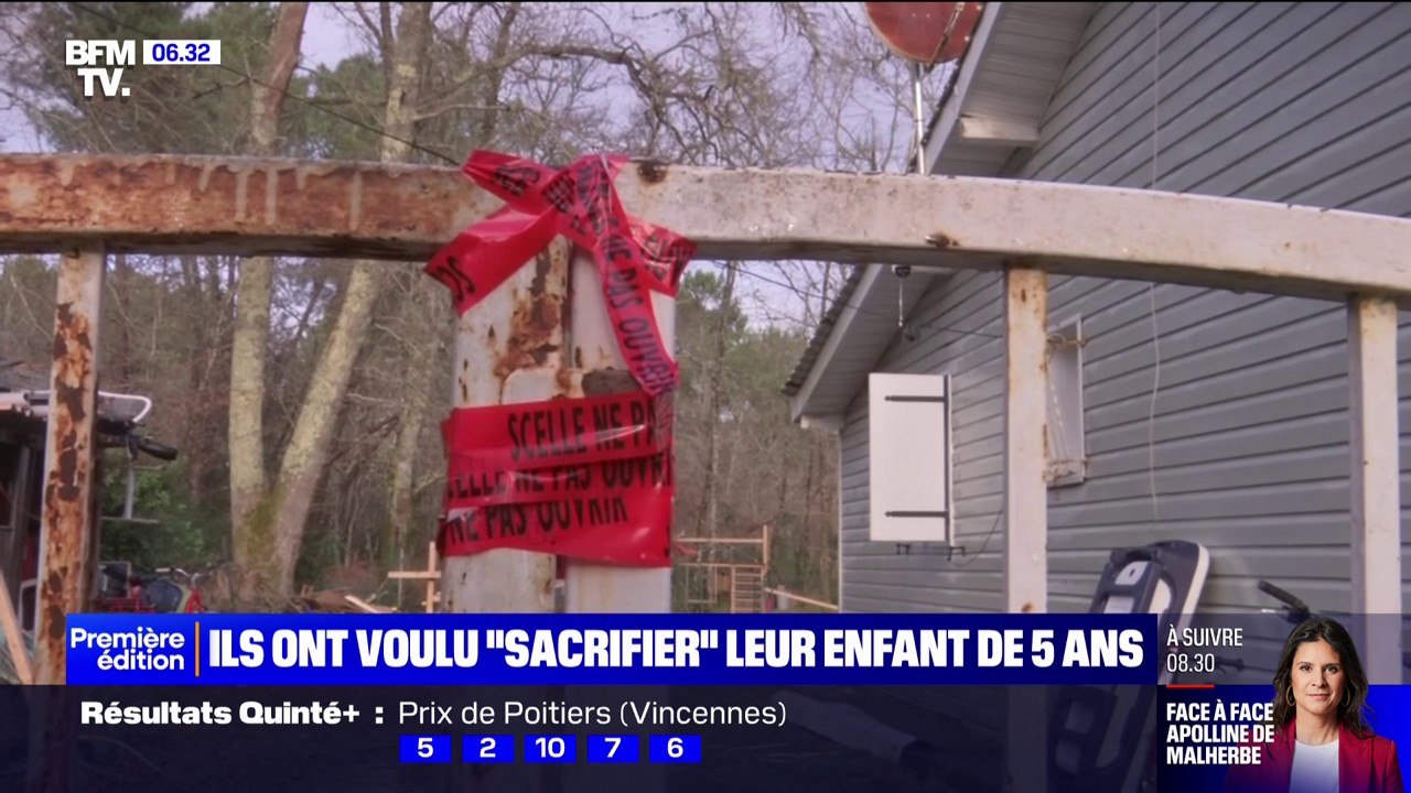 Deux parents ont été arrêtés fin décembre soupçonnés d'avoir voulu "sacrifier" leur enfant de cinq ans