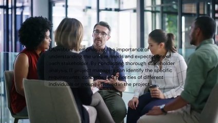 Oluwabunmi Idris Odu-Onikosi Explain How to Effectively Communicate with Stakeholders as an IT Project Manager