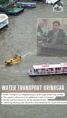 Water transport facilities for tourists in Srinagar