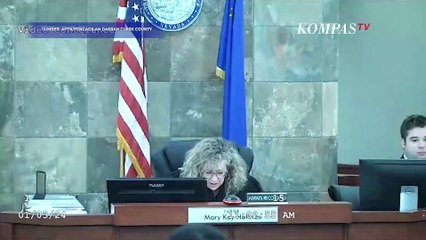 Detik-Detik Hakim di Nevada Diserang Terdakwa saat Persidangan