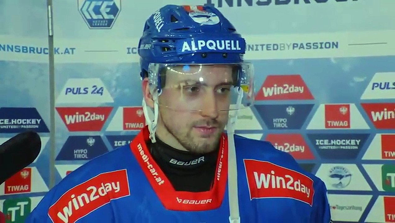 Dario Winkler (HCI) nach dem Sieg über Villach