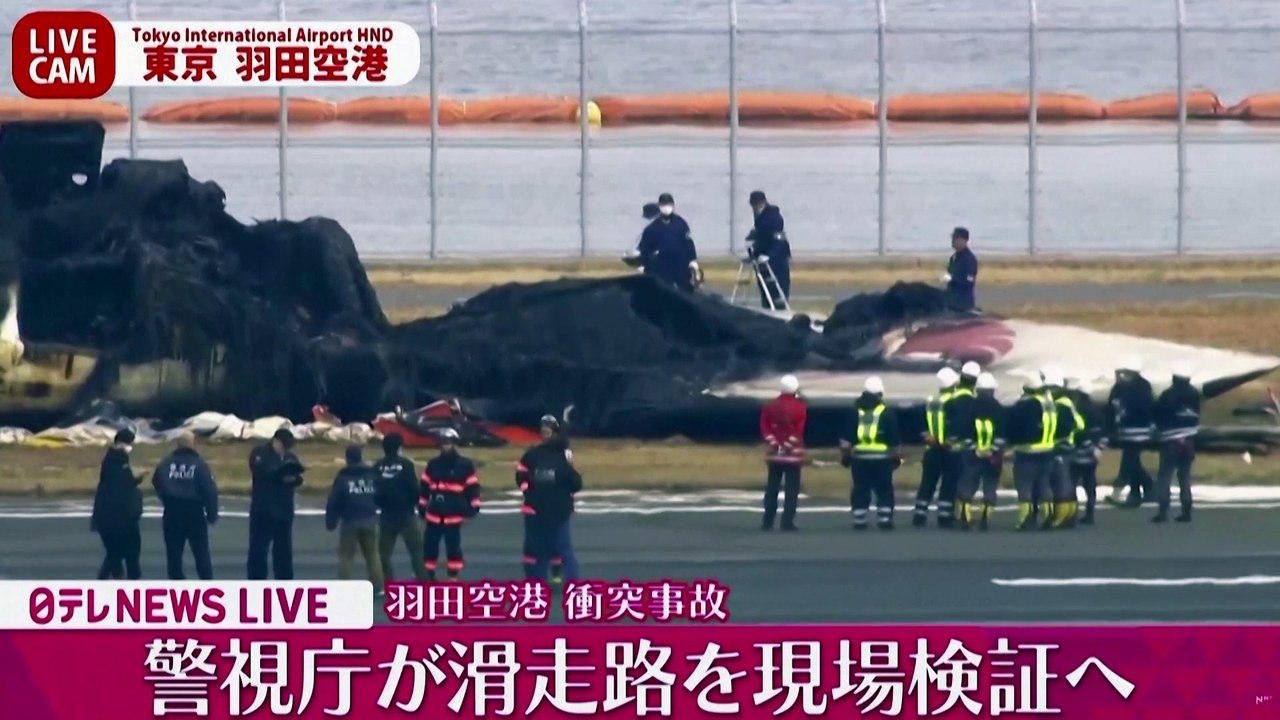 Authorities begin probe over Tokyo plane crash