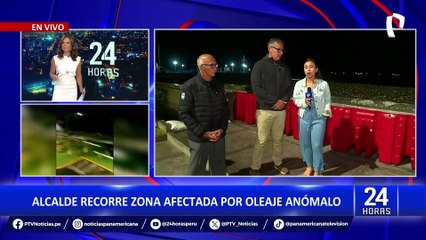 La Punta: autoridades toman medidas debido a fuerte oleaje