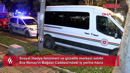 Ece Ronay'ın güzellik merkezine haciz!